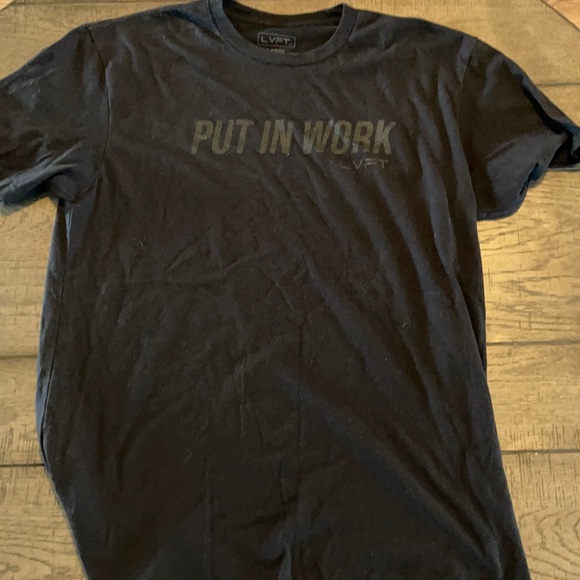 Mens Put In Work Lvft Live Fit Tee Sz L 
